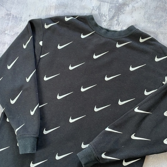NIKE LOGO ALL OVER Crewneck Sweater - Picture 3 of 6